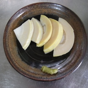 新鮮な竹の子は 刺身が一番 レシピ 作り方 By もりくーん 楽天レシピ 新鮮な竹の子は 刺身が一番 レシピ 作り方 By もりくーん 楽天レシピ